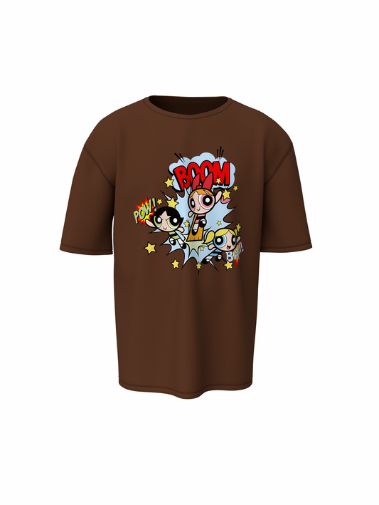 Power Puff Oversized T-Shirt