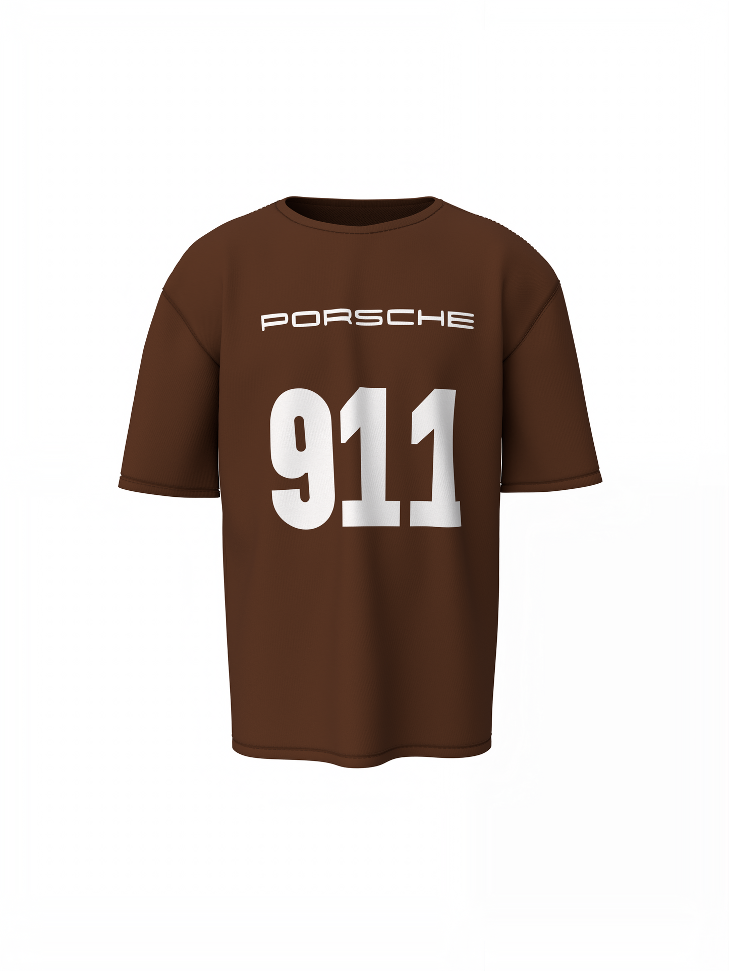 Porsche 911 Oversized T-Shirt for Racing Streetwear Style Tee