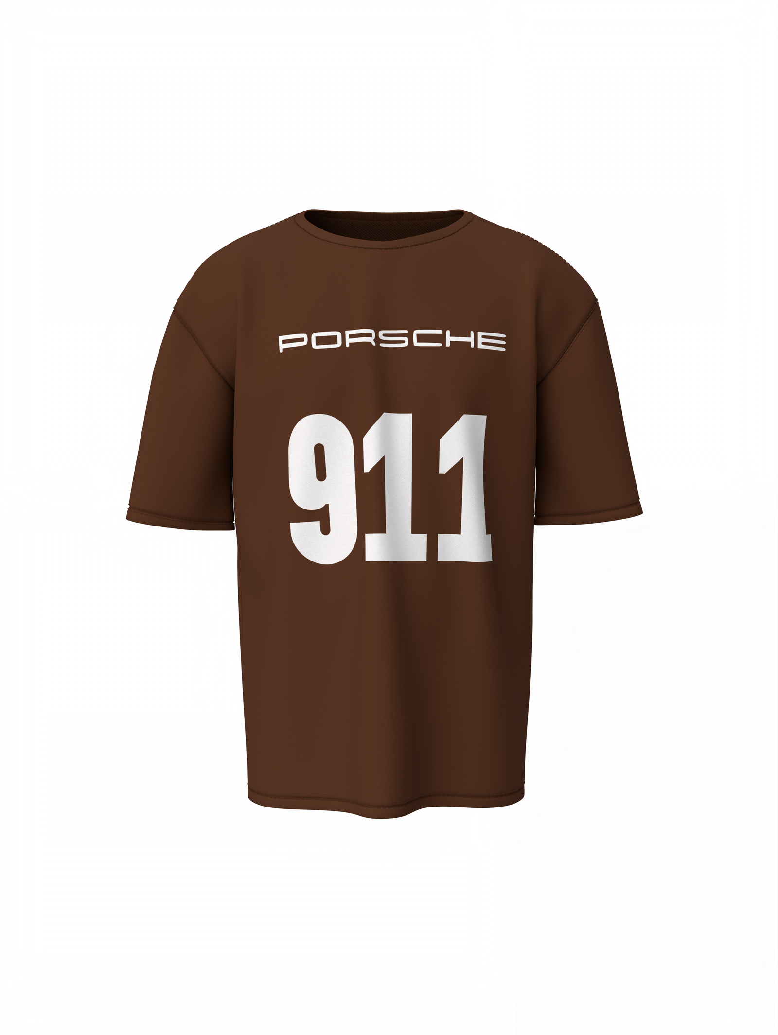Porsche 911 Oversized T-Shirt for Racing Streetwear Style Tee