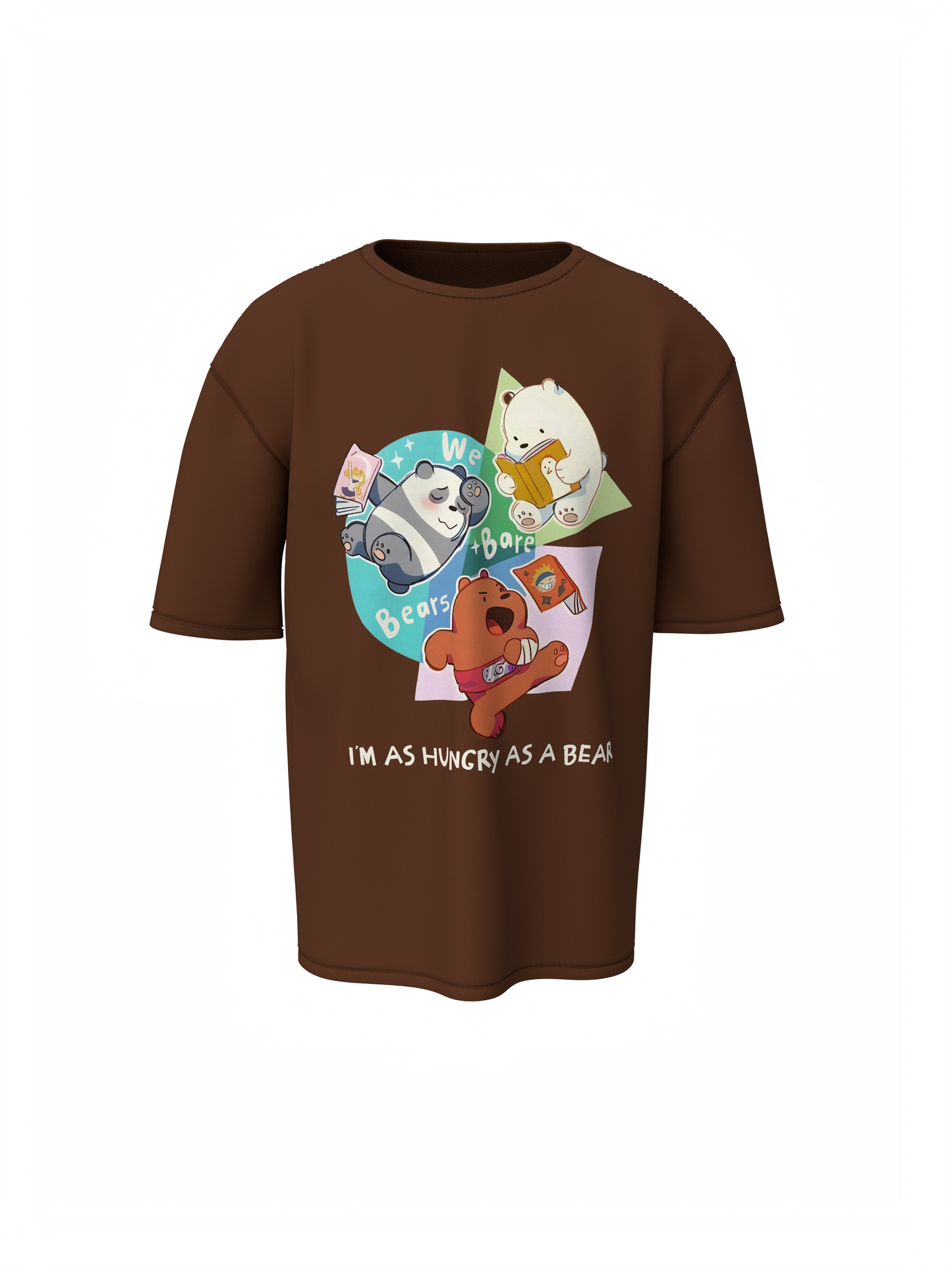 Hungry Bare Oversized T-Shirt Bold Streetwear Style