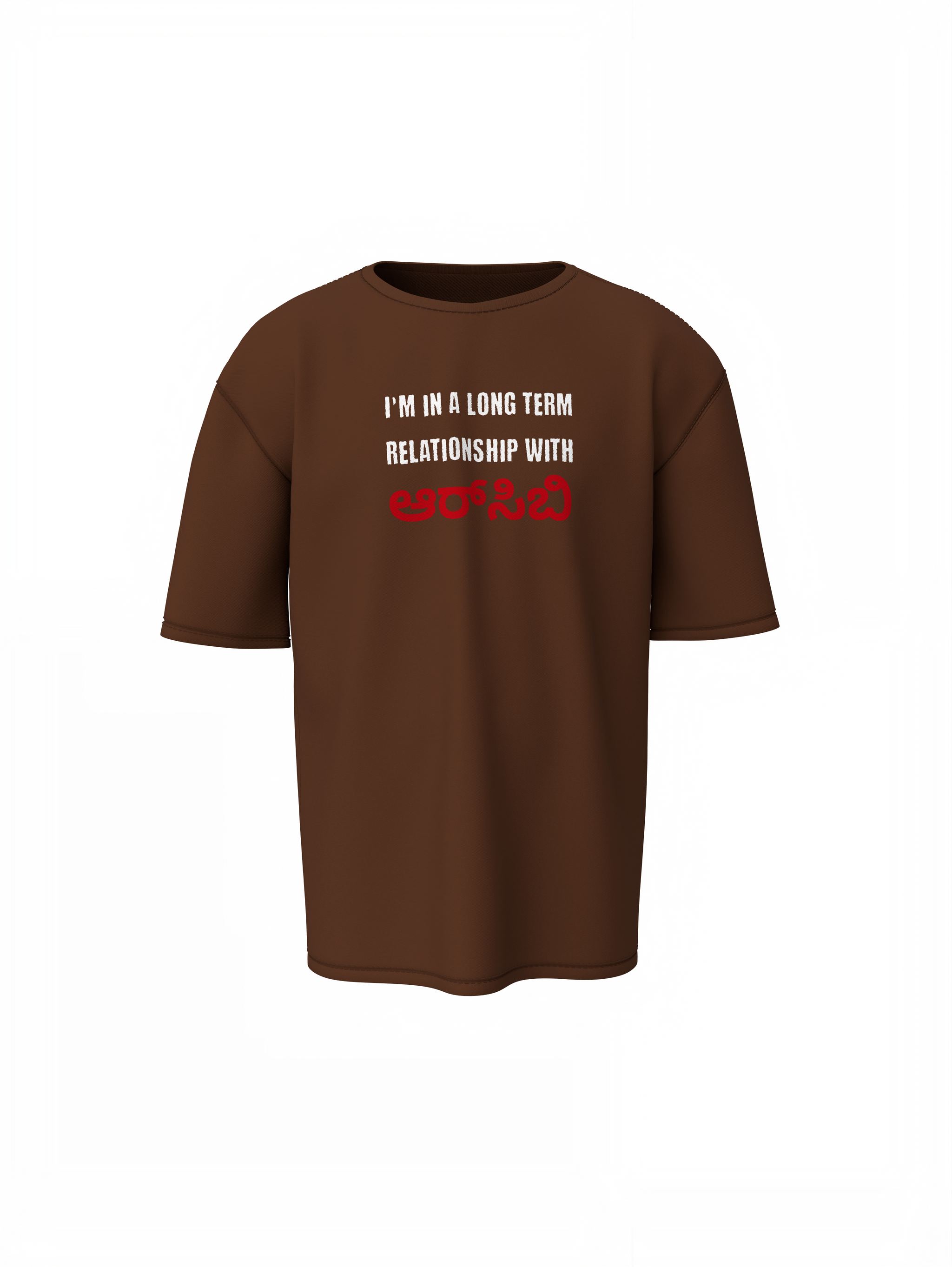 RCB Love Kannada Oversized T-Shirt