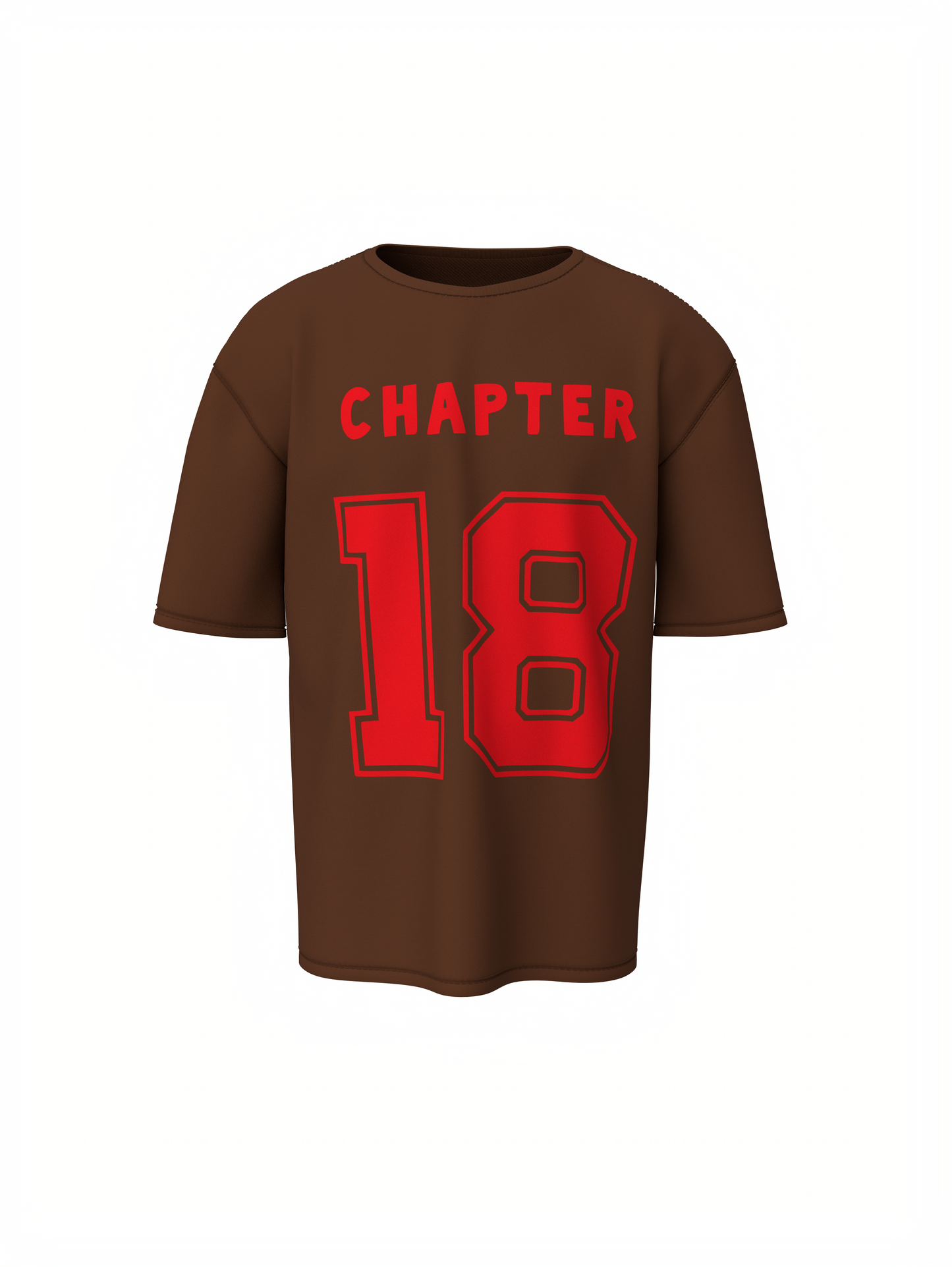 Chapter 18 Oversized T-Shirt Trendy Streetwear Style