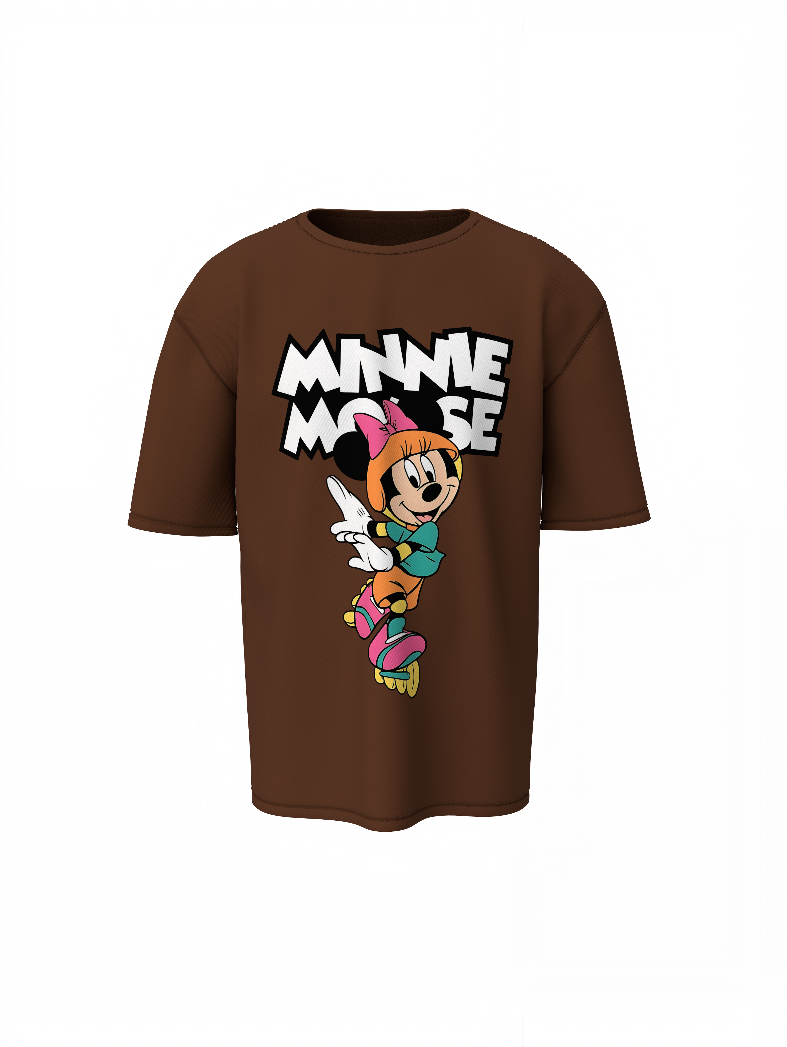 Micky Cartoon Oversized T-Shirts