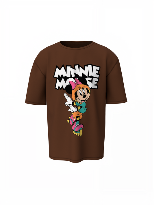 Micky Cartoon Oversized T-Shirts