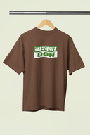 Barkya Don Brown Oversized Unisex T-shirt | Marathi Designs