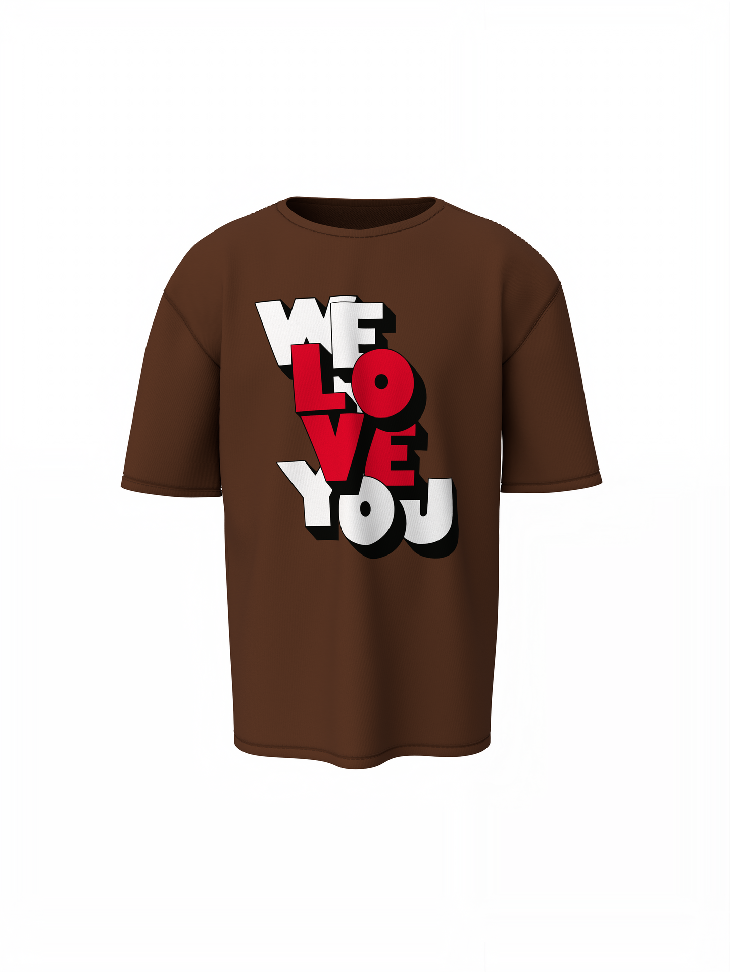 We Love You Oversized T-Shirts – Spread Love & Bold Streetwear