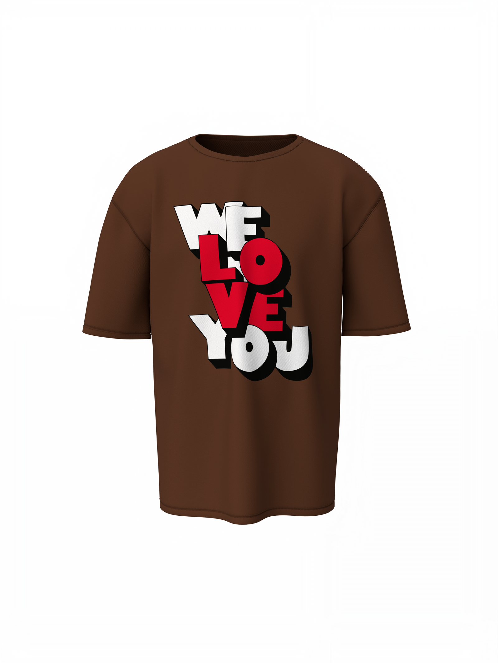 We Love You Oversized T-Shirts – Spread Love & Bold Streetwear