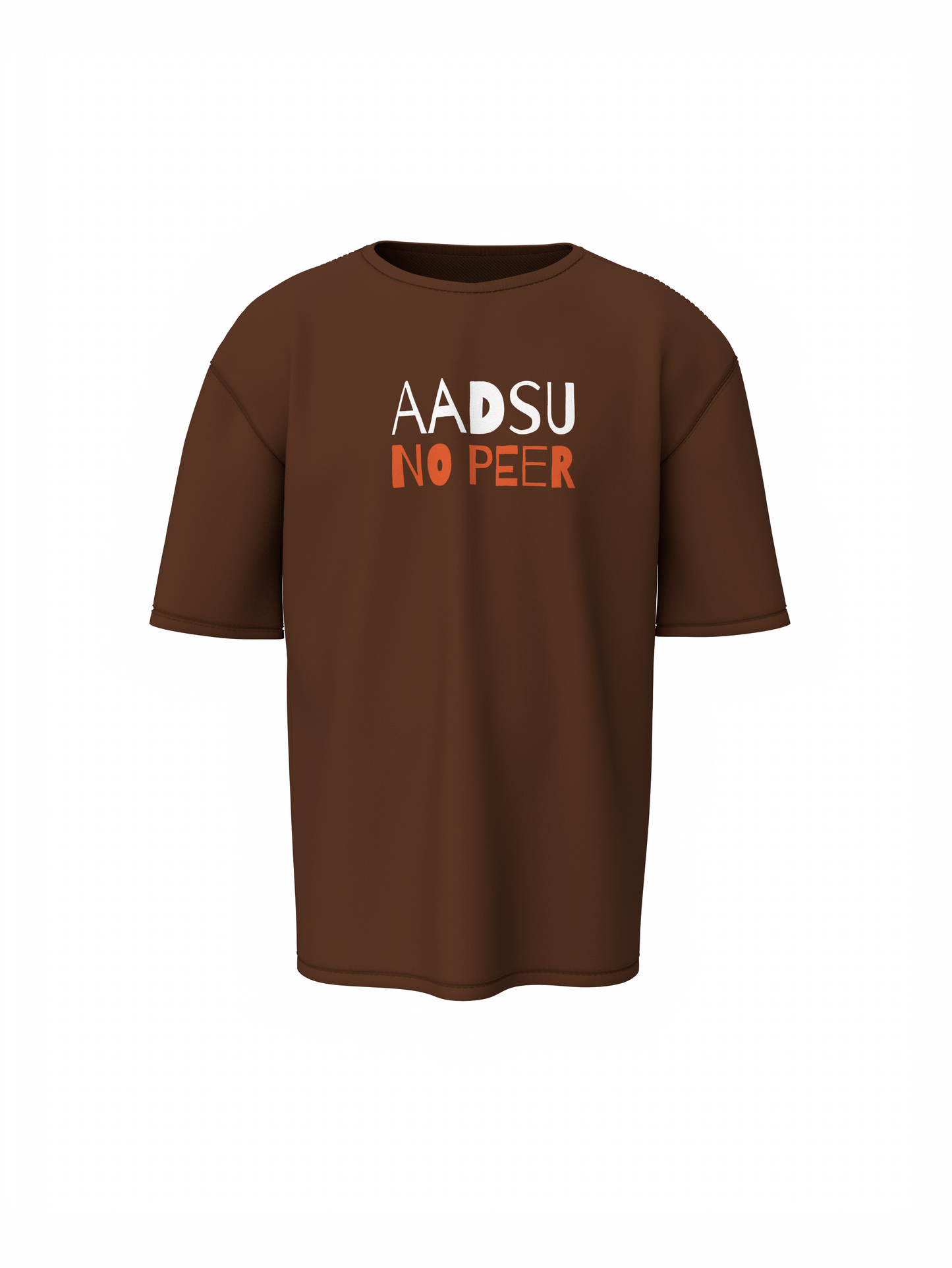 Aadsu No Peer Gujarati Oversized T-Shirt Trendy Style