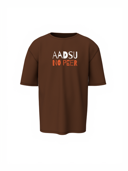 Aadsu No Peer Gujarati Oversized T-Shirt Trendy Style