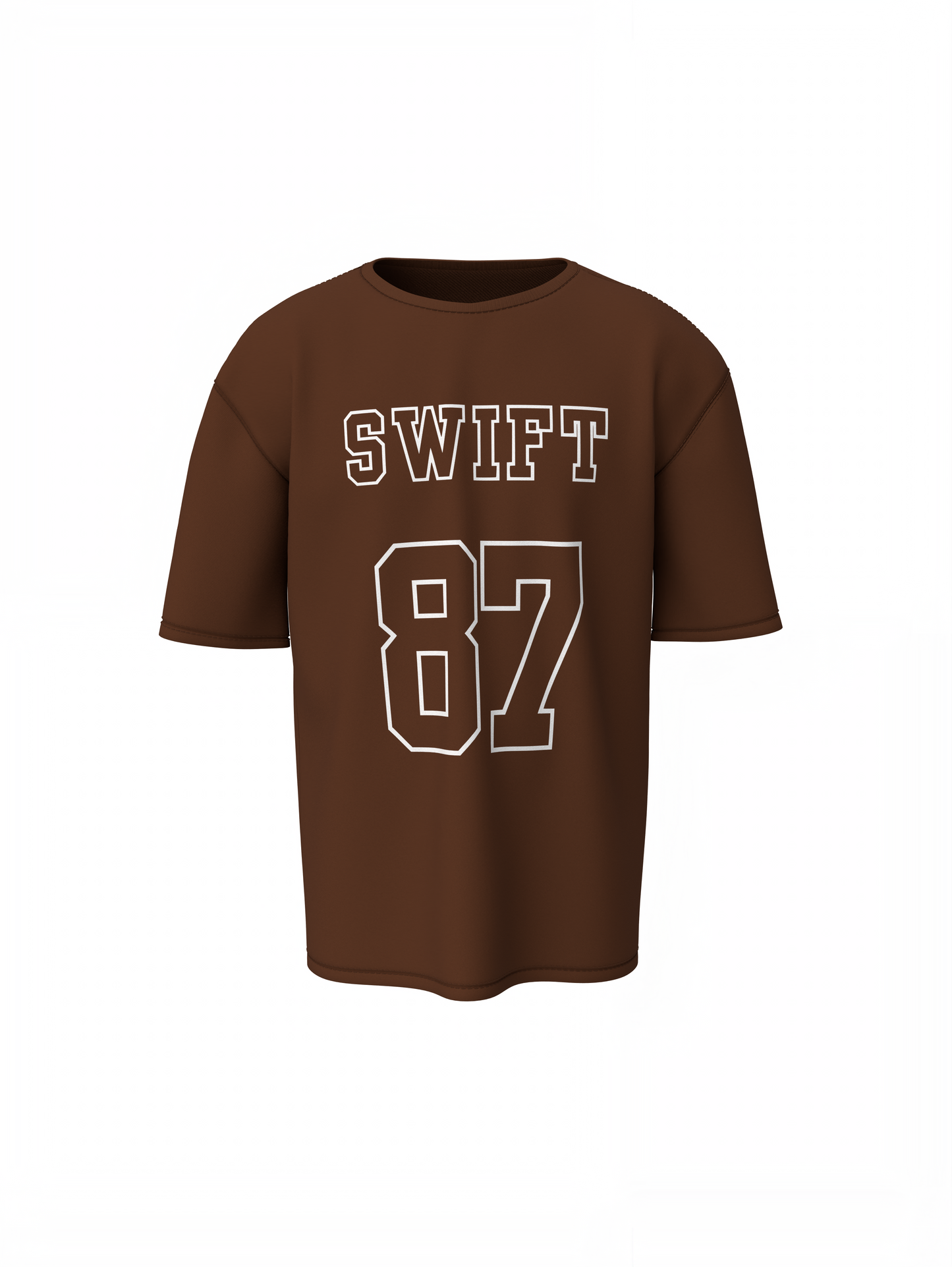 Taylor Swift's 87 Graphic Oversized T-Shirt Fans Style Tees