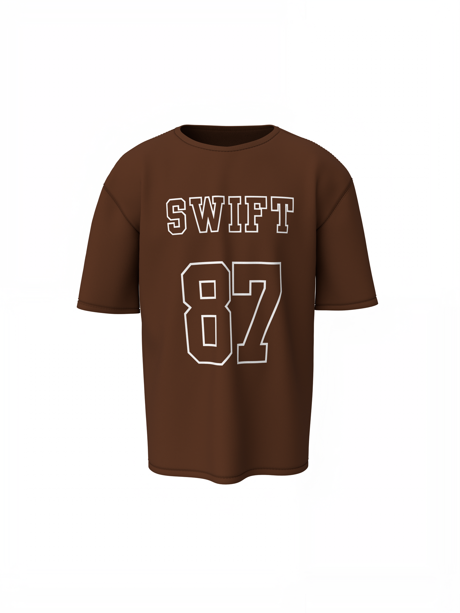 Taylor Swift's 87 Graphic Oversized T-Shirt Fans Style Tees