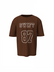 Taylor Swift's 87 Graphic Oversized T-Shirt
