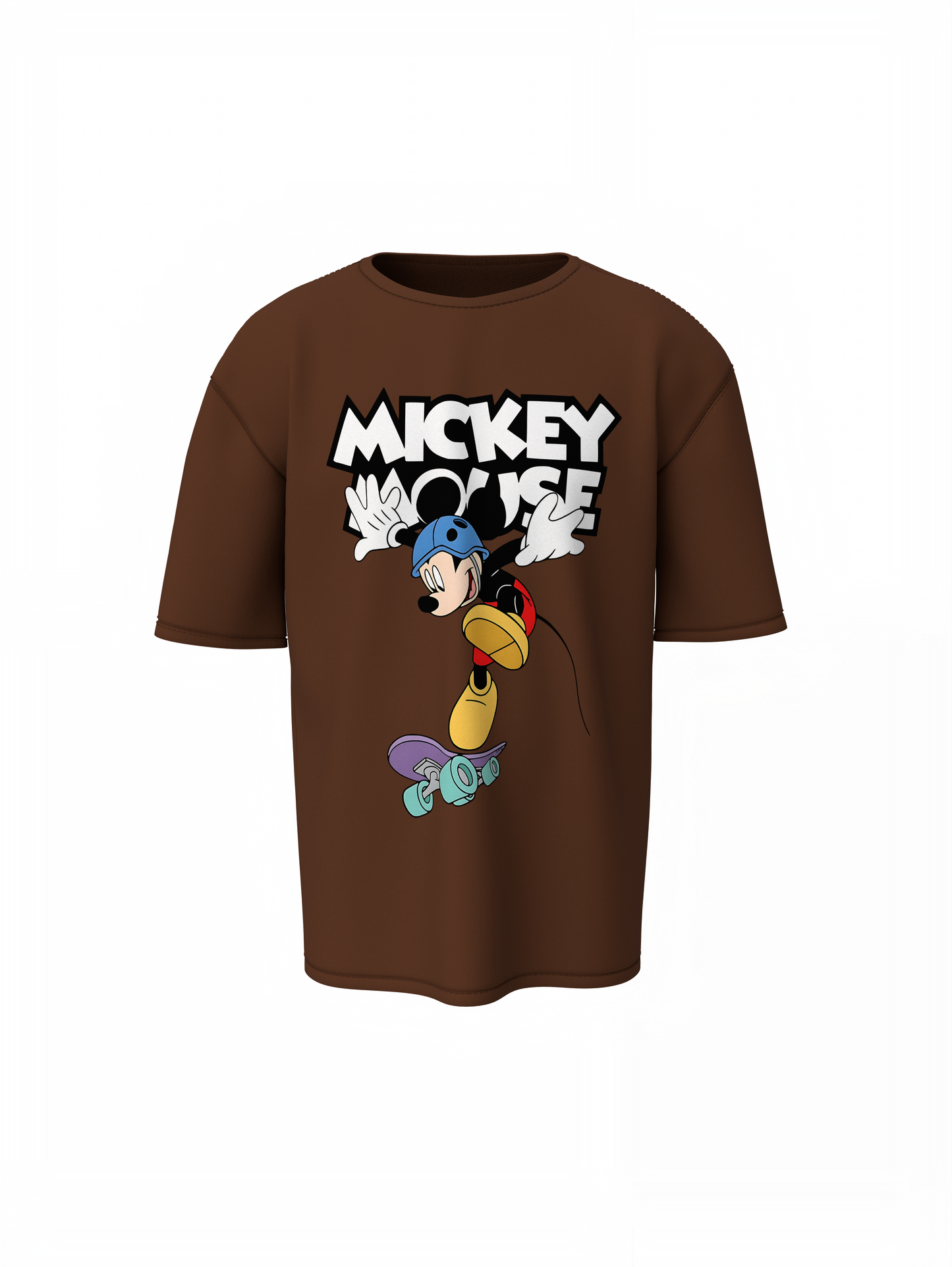 Micky Cartoon Oversized T-Shirts