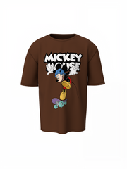 Micky Cartoon Oversized T-Shirts