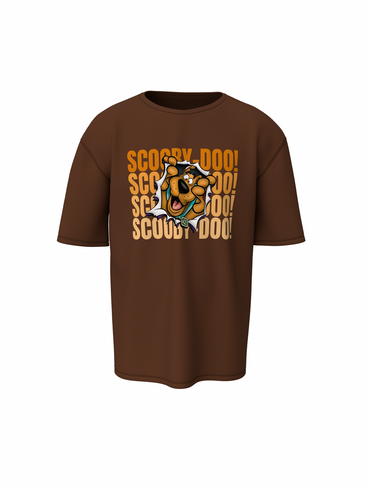 Scooby Doo Cartoon Oversized T-Shirt Trendy Cartoon Streetwear