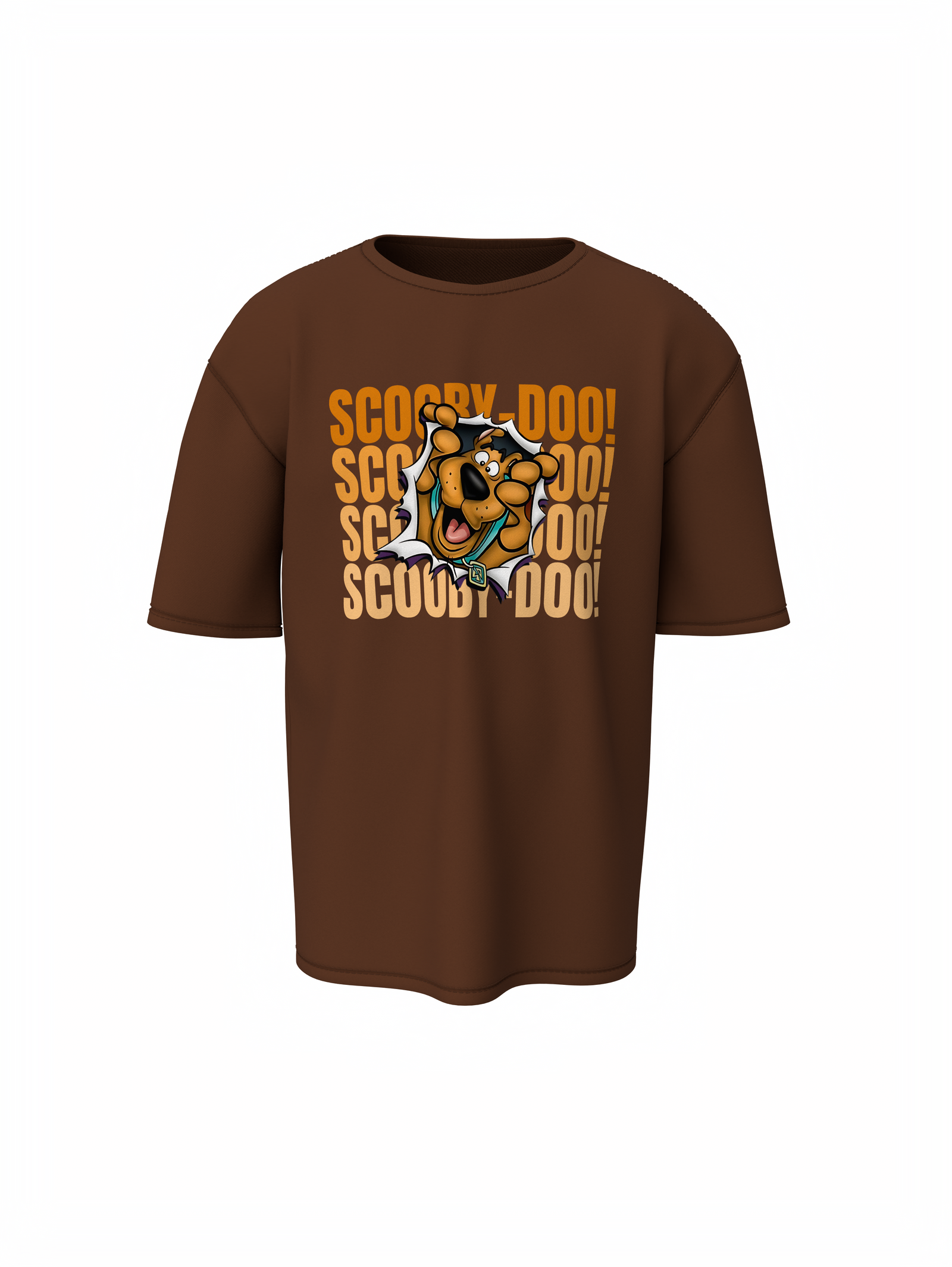 Scooby Doo Cartoon Oversized T-Shirt Trendy Cartoon Streetwear
