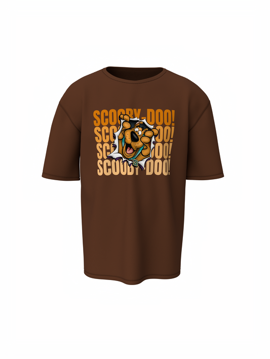 Scooby Doo Cartoon Oversized T-Shirt Trendy Cartoon Streetwear