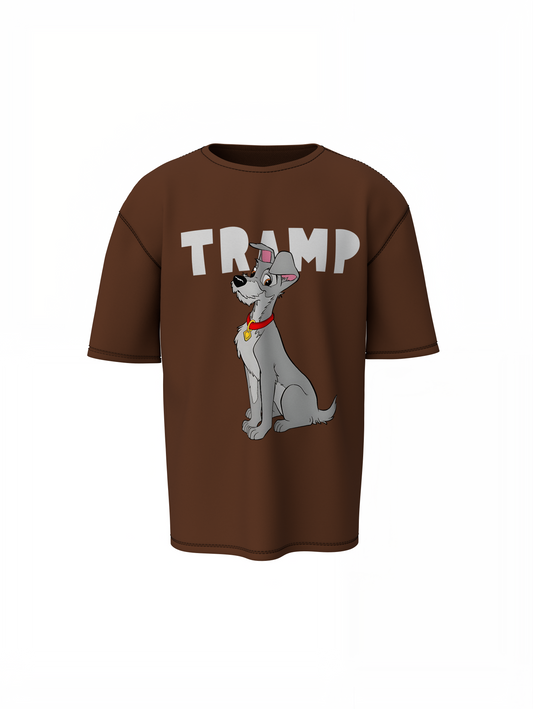 Tramp & Lady Couple Oversized T-Shirts