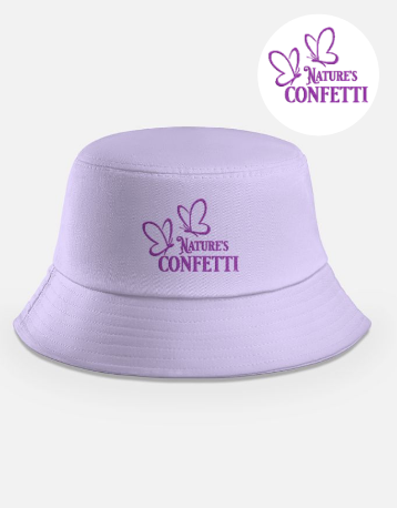 Nature’s Confetti Embroidered Bucket Hat