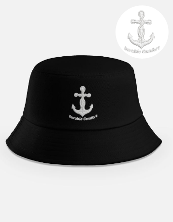 Durable Comfort Embroidered Bucket Hat