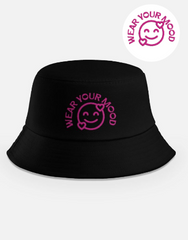 Wear Your Mood Embroidered Bucket Hat