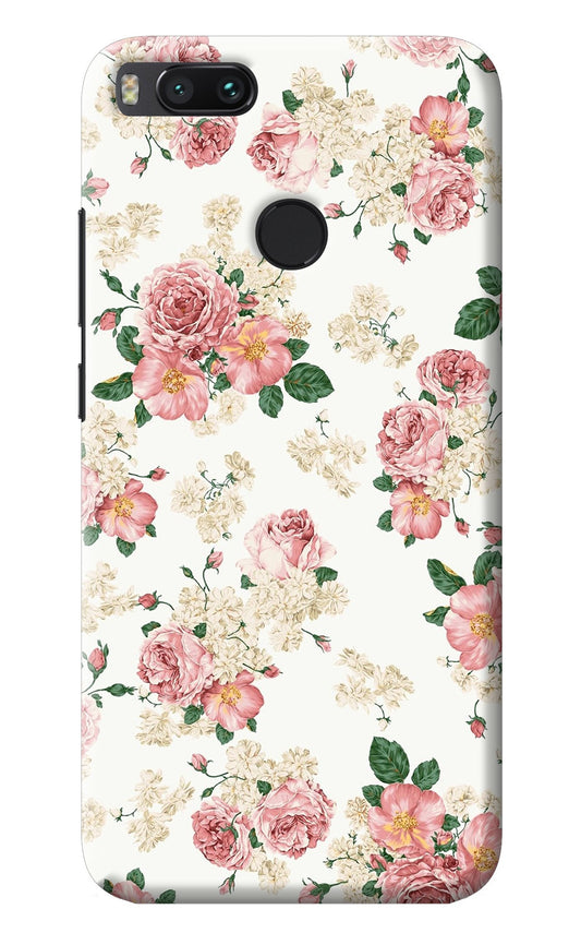 Flowers Mi A1 Back Cover
