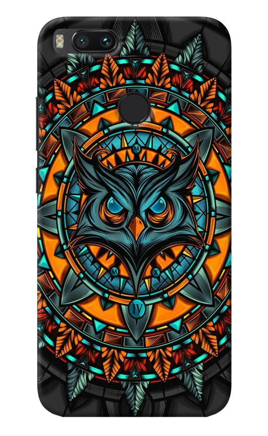 Angry Owl Art Mi A1 Back Cover