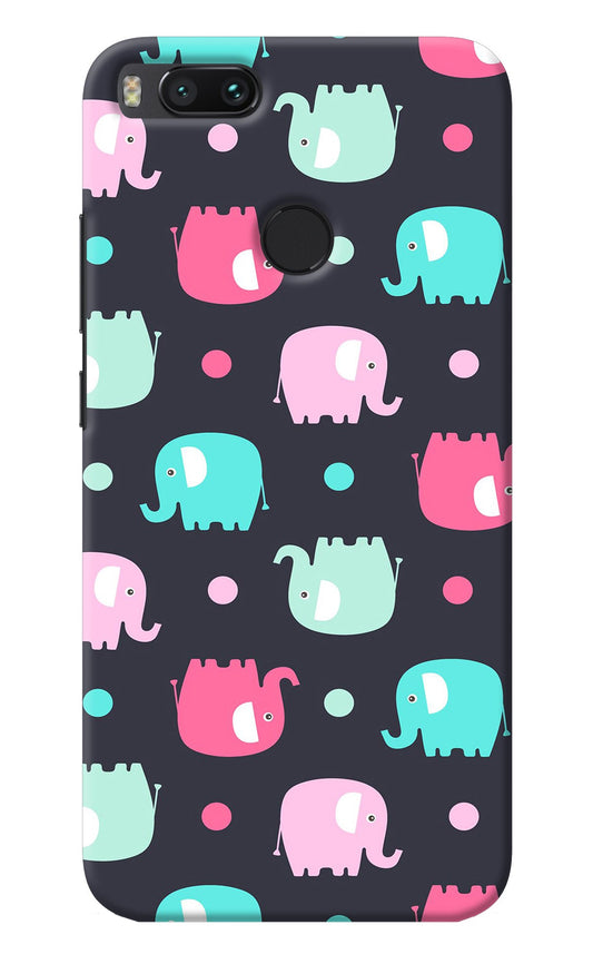 Elephants Mi A1 Back Cover