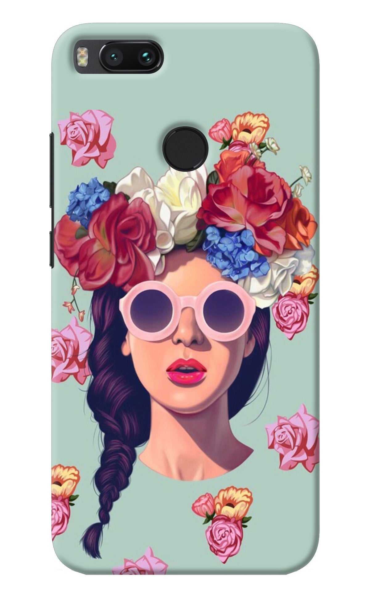Pretty Girl Mi A1 Back Cover