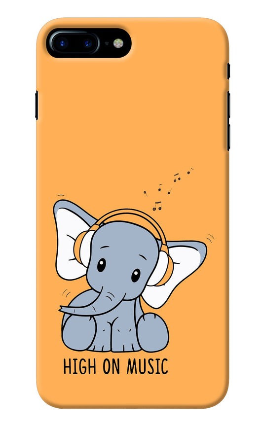 High On Music iPhone 8 Plus Back Cover