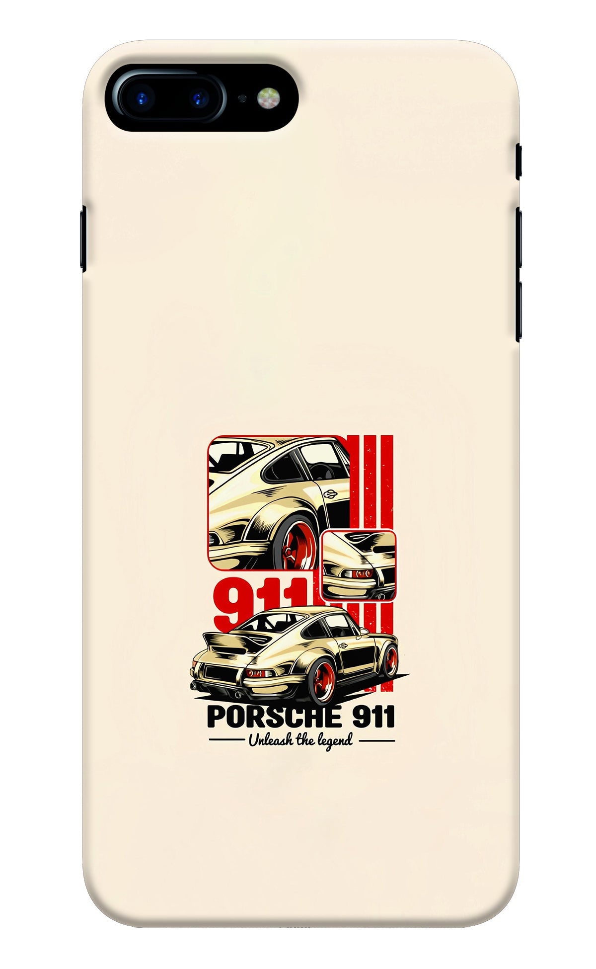 Classic Porsche 911 iPhone 8 Plus Back Cover