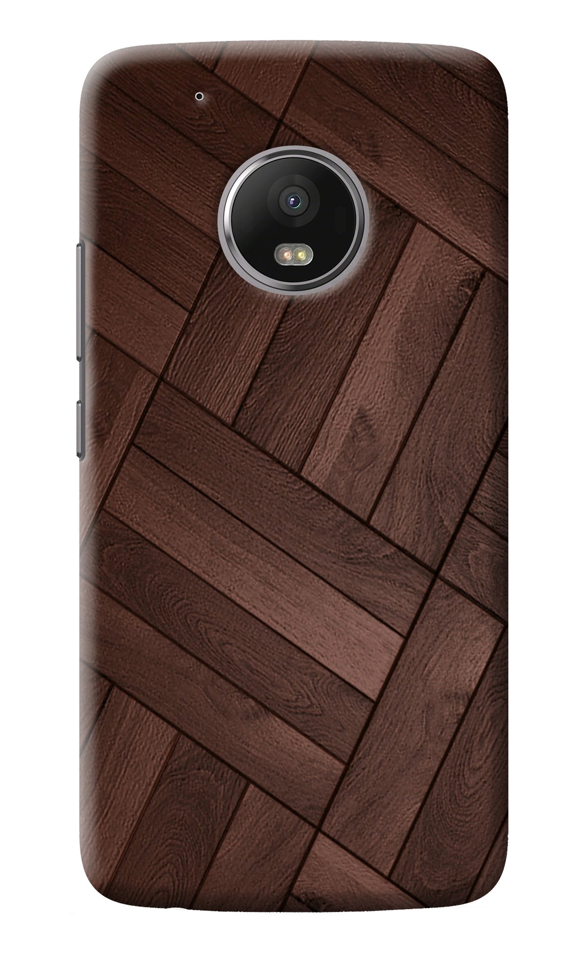 Moto G5 plus Wooden texture design Cover