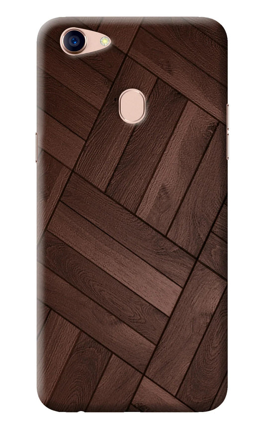 Wooden Texture Design Oppo F5 Back Cover