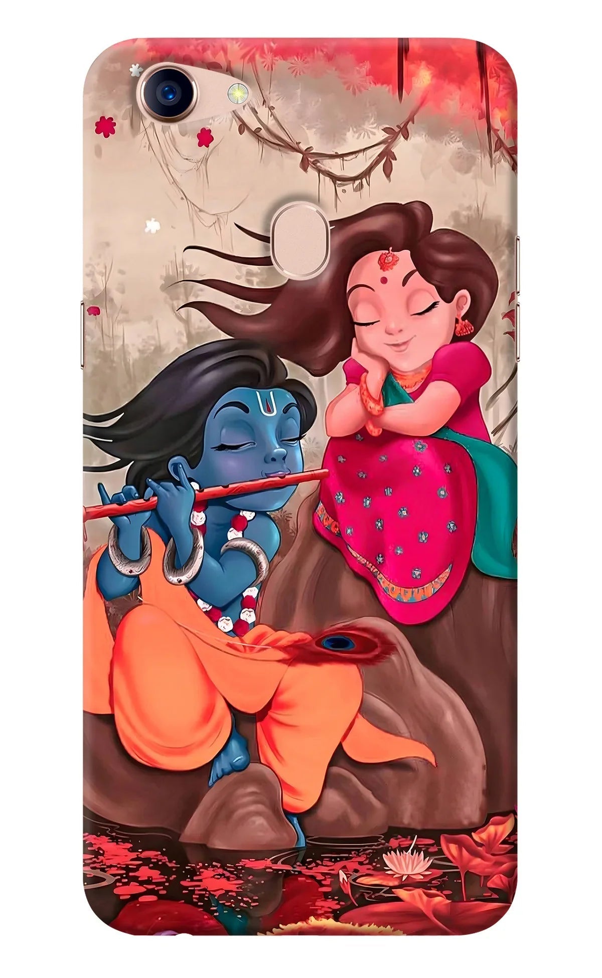 Radhe Krishna Oppo F5 Back Cover