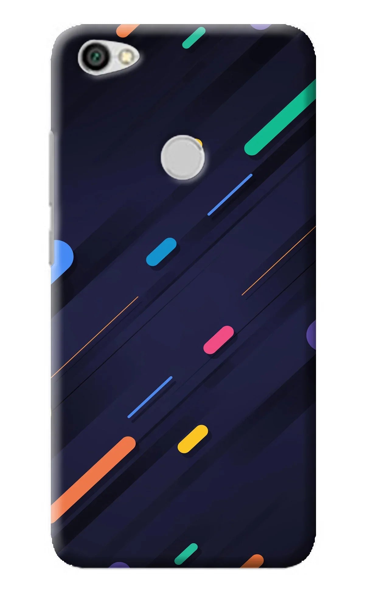 Abstract Design Redmi Y1 Back Cover