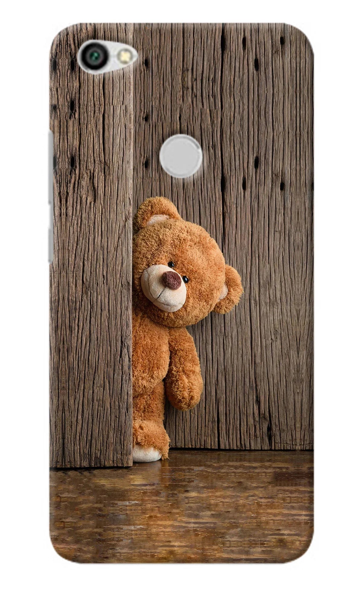 Teddy Wooden Redmi Y1 Back Cover