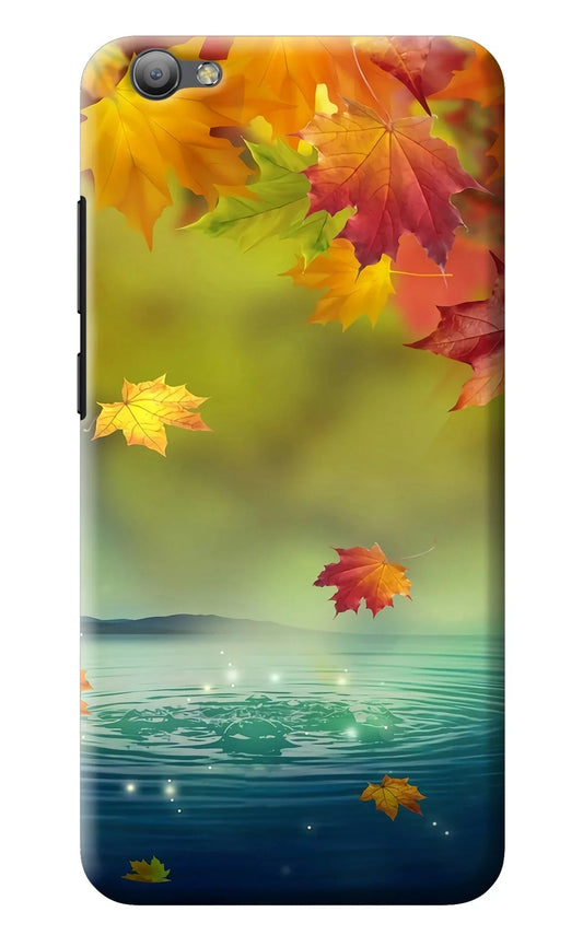 Flowers Vivo V5/V5s Back Cover