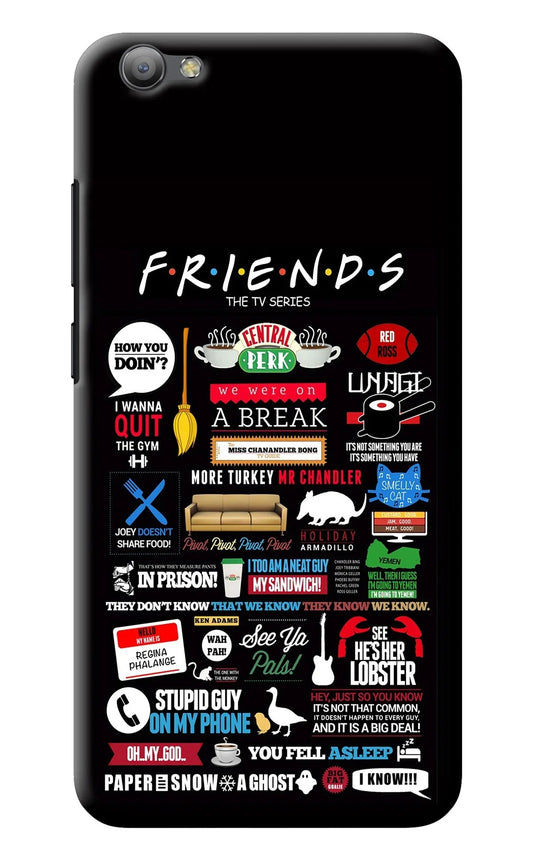 FRIENDS Vivo V5/V5s Back Cover