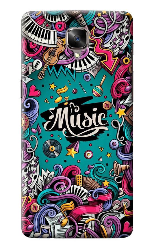 Music Graffiti Oneplus 3/3T Back Cover