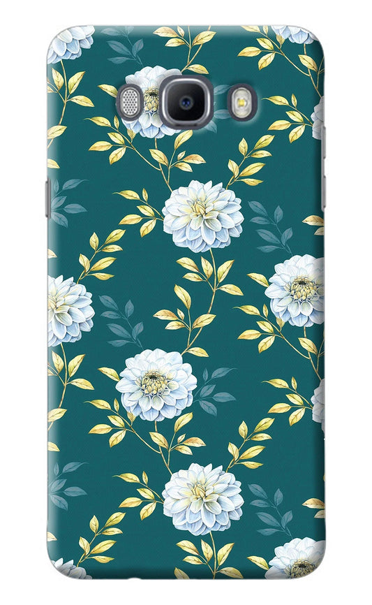 Flowers Samsung J7 2016 Back Cover