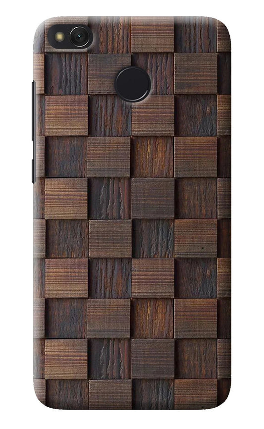 Wooden Cube Design Redmi 4 Back Cover