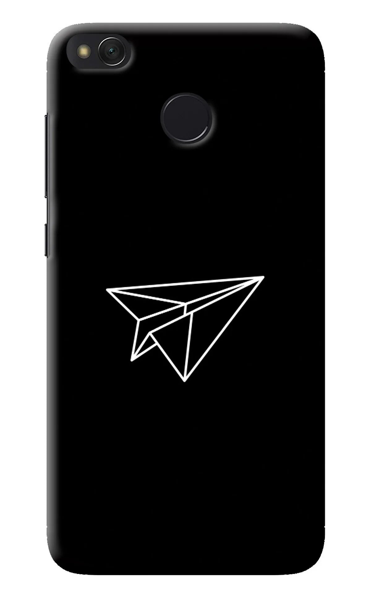 Paper Plane White Redmi 4 Back Cover