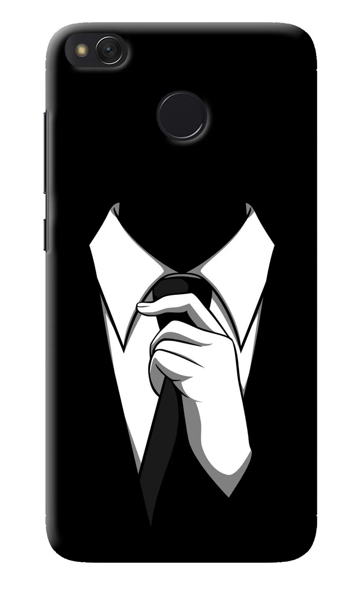 Black Tie Redmi 4 Back Cover