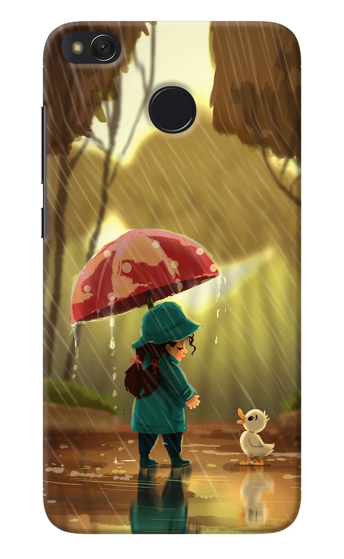 Rainy Day Redmi 4 Back Cover