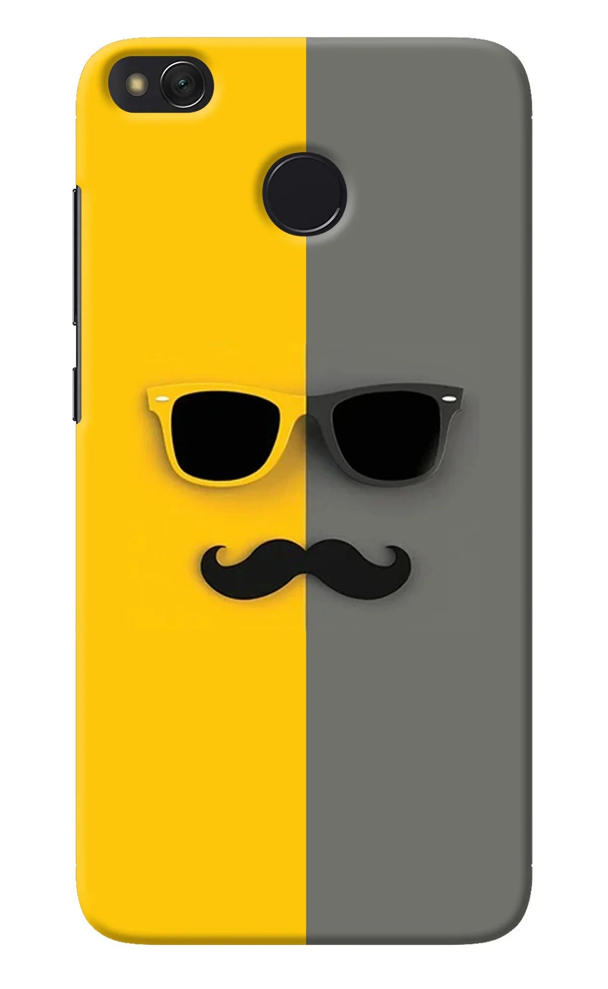 Sunglasses with Mustache Redmi 4 Back Cover