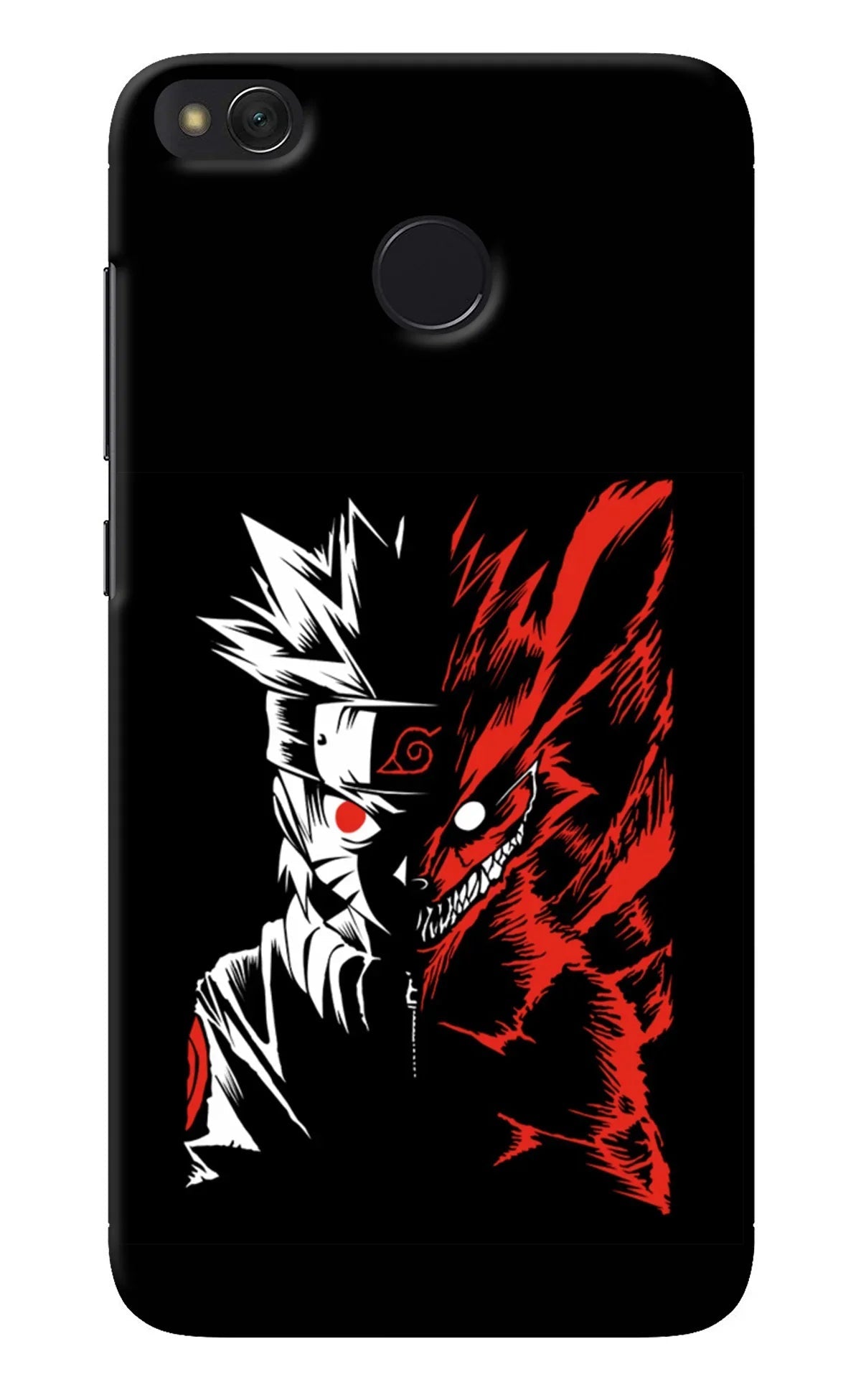 Naruto Two Face Redmi 4 Back Cover