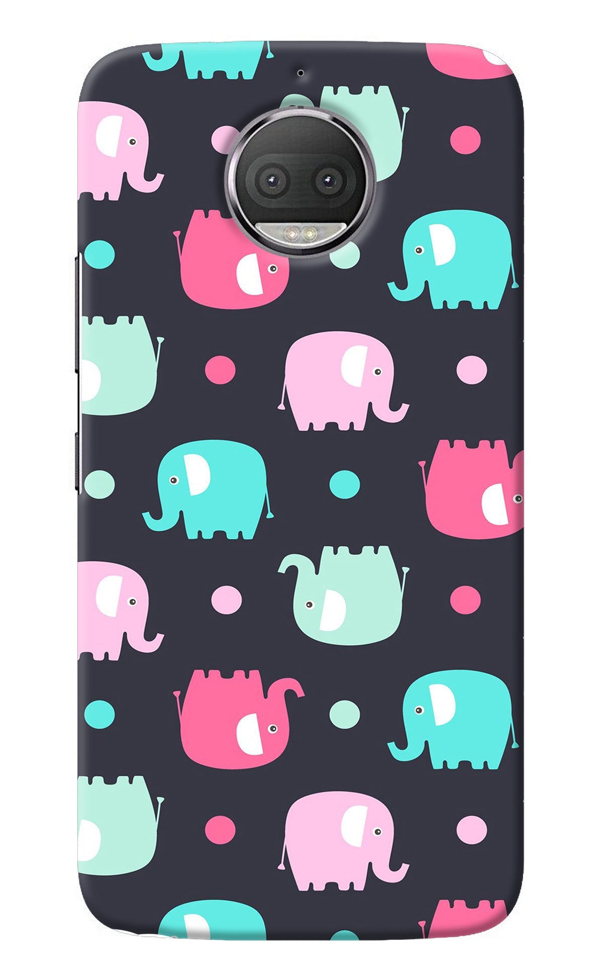 Elephants Moto G5S plus Back Cover
