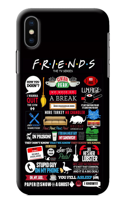 FRIENDS iPhone X Back Cover