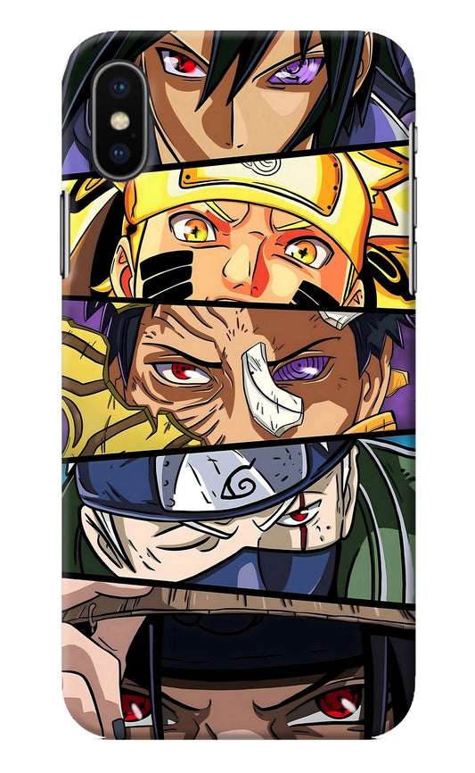 Naruto Character iPhone X Back Cover