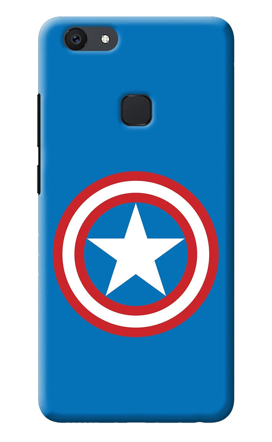 Captain America Logo Vivo V7 plus Back Cover